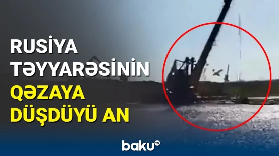 Rusiyada hidrotəyyarə qəza törətdi: ölənlər var