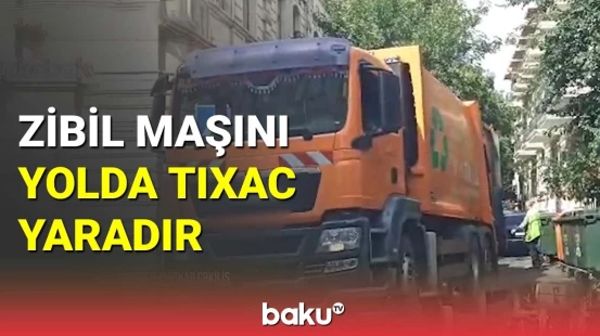 İcra hakimiyyətinin maşını yolda tıxac yaradır