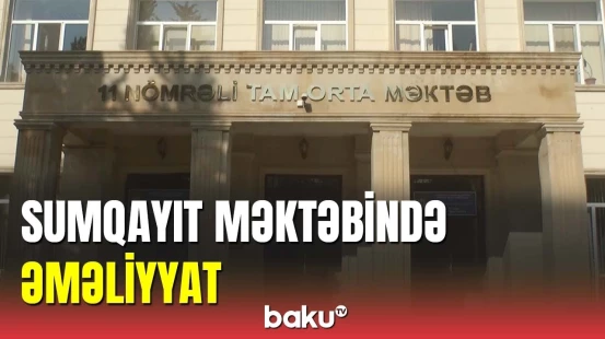 Sumqayıt məktəbində 100 min manatdan artıq mənimsəmə aşkarlanıb