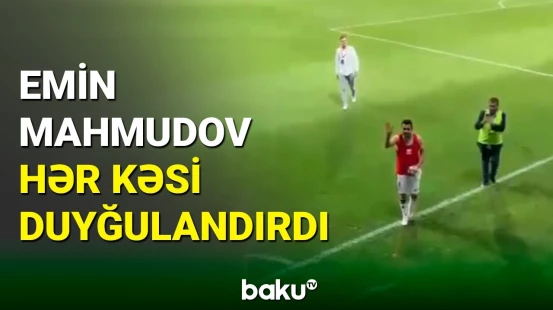 "Neftçi"nin  kapitanı Emin Mahmudovdan təsirli addım