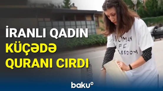 İranlı rəssamdan Danimarkada Qurana qarşı iyrənc hərəkət
