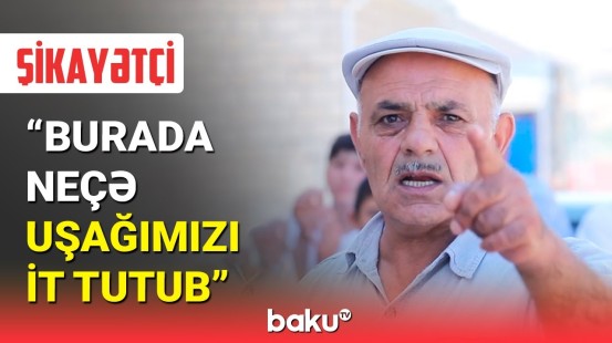 Şamaxıda 300-dən çox ailə susuz və kanalizasiyasız qalıb