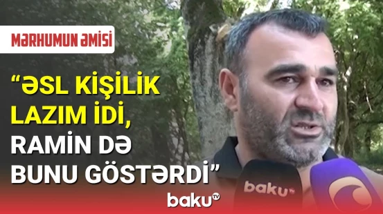 Dənizdə batan qızı xilas edən Ramin Lənkəranda dəfn edildi