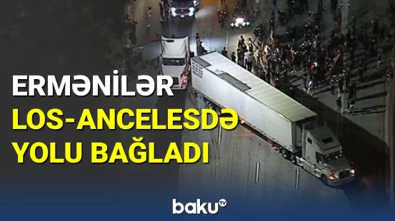 Ermənilərin etiraz aksiyası amerikalıları qəzəbləndirdi