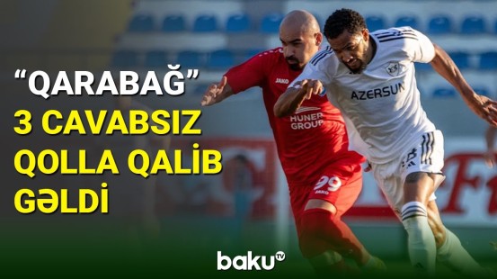 “Qarabağ” Azərbaycan çempionatında inamlı qələbə qazandı