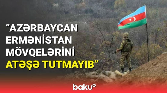 Müdafiə Nazirliyi Ermənistanın yalan məlumatını ifşa etdi