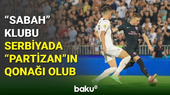 Konfrans liqası “Sabah” - “Partizan” matçı