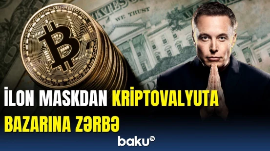 İlon Mask bitkoinin kəskin ucuzlaşmasına səbəb olub
