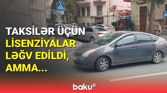 Taksi fəaliyyətində 40 min manatlıq cərimə