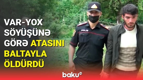 Əvvəl atı döydü, sorna atasını öldürdü
