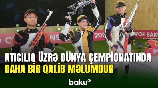 Bakıda keçirilən atıcılıq üzrə dünya çempionatı davam edir