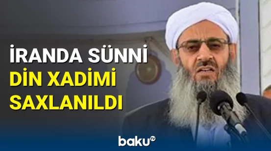 Xütbə çıxışlarına görə din xadimi saxlanıldı