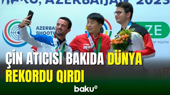 Çin idmançısı atıcılıq üzrə dünya çempionatında rekord qırdı