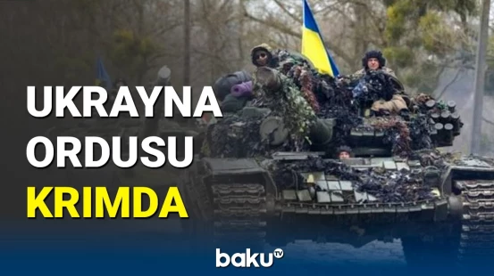 Ukrayna Krımda xüsusi əməliyyat keçirir