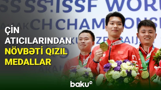 Atıcılıq üzrə dünya çempionatında 50 metr məsafəyə atəşdə qaliblər məlumdur