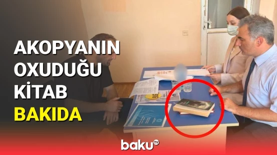 Anna Akopyanın reklam etdiyi kitab niyə Bakıdadır?