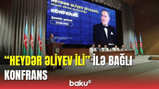 Baş Prokurorluq Şəmkirdə "Heydər Əliyev ili" ilə bağlı konfrans keçirdi