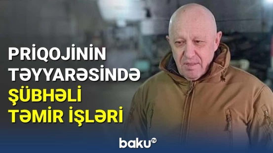 Priqojinin təyyarəsindəki stüardessanın son telefon danışığı