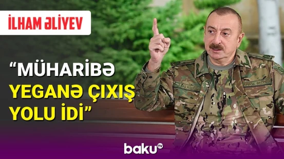 Prezident Azərbaycanın tarixi zəfərini xatırlatdı