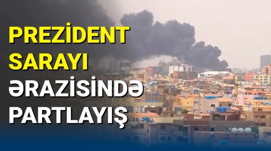 Sudanda dəhşətli partlayış: ətraf dumana büründü