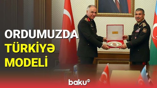 Türkiyə ilə hərbi əməkdaşlıq məsələləri müzakirə olundu