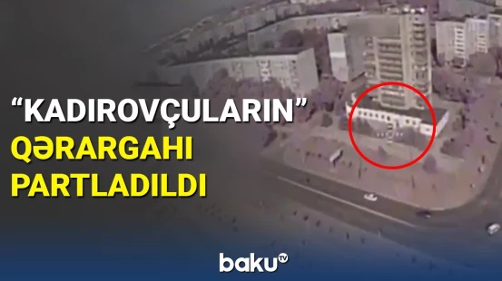 Enerqodarda Kadırovçuların qərargahı partladılıb