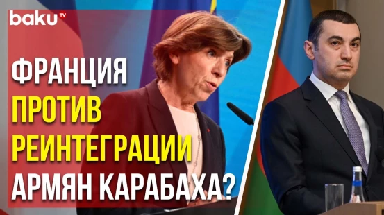 Айхан Гаджизаде Прокомментировал Заявление МИД Франции Катрин Колонны