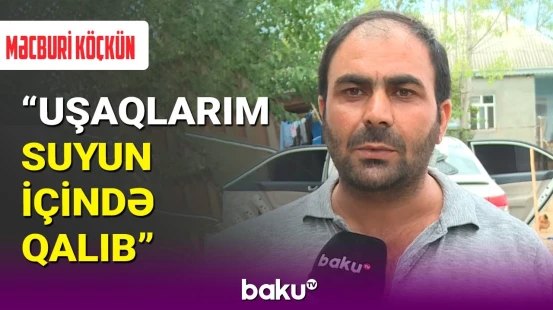 Seldən zərər görən Göyçay sakinlərinə kömək edən yoxdur