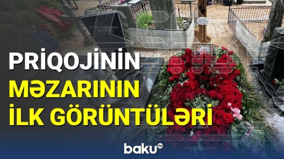 Priqojinin məzarının ilk görüntüləri