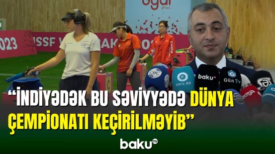 Bakıda keçirilən atıcılıq üzrə dünya çempionatına yekun vurulub