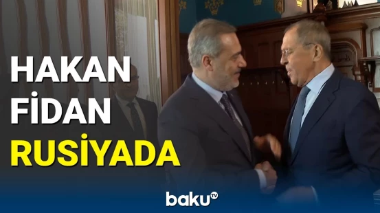 Hakan Fidan Lavrovla görüşdü