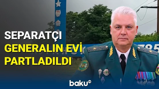 Rusiyalı general evinin partladılması nəticəsində ağır xəsarət alıb