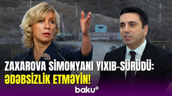 Zaxarova ona "absurd" deyən Simonyanı sərt sözlərlə susdurdu