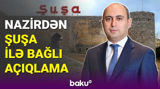 Emin Əmrullayev: Şuşa məktəbində tədris bərpa olunacaq