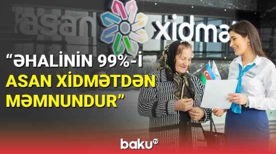 "ASAN xidmətə" indiyədək 63 milyondan çox müraciət olub