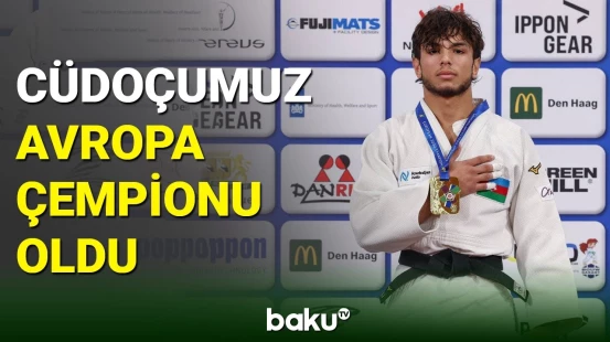 Cüdoçularımız Avropa çempionatında 3 medal qazandı