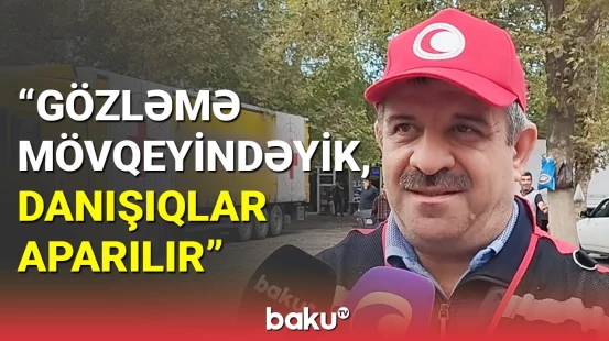 Ağdam-Xankəndi yolunda gözləyən yardımla bağlı son məlumat