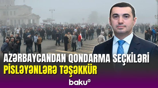 Ayxan Hacızadə Qarabağdakı qanunsuz "seçki"lərlə bağlı paylaşım etdi