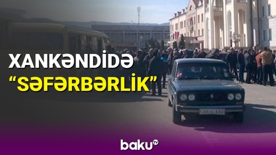 Xankəndidən görüntülər: qondarma qurum təxribata hazırlaşır