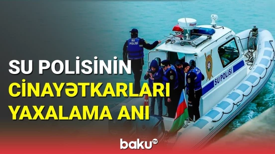 Su polisi Şirvan Milli Parkında narkotik əməliyyat keçirdi