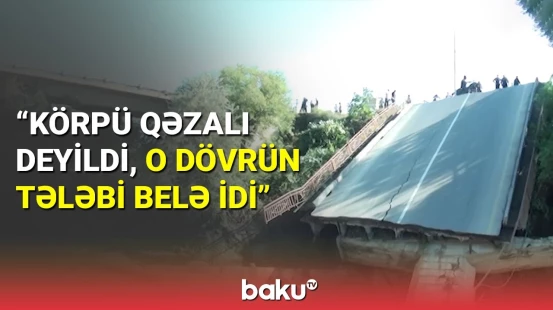 Xaçmazda uçan körpü nə vaxt bərpa olunacaq? - AAYDA sədri açıqladı