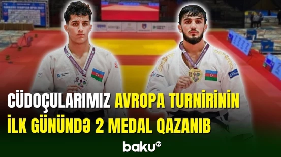 Cüdoçularımız açıq Avropa turnirinə uğurlu start verib