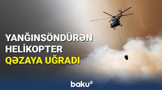 Türkiyədə helikopter qəzası: 3 nəfər itkin düşüb