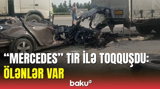 Hacıqabulda ağır qəza: həyatını itirənlərin kimliyi bilindi