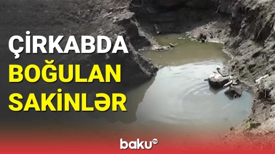 Lənkəranda çirkab su problemi: sakinlər üfunət içində yaşayır