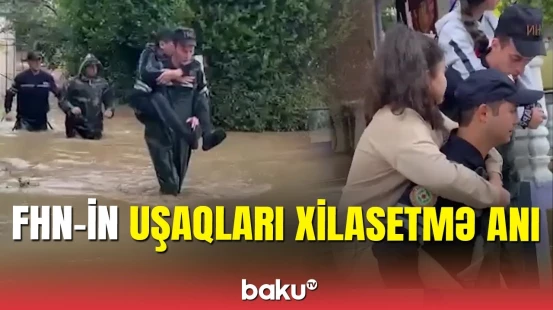 Əhali təcili təxliyə edildi: Astara və Lənkəranı yağış suları basdı