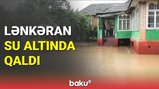 Sakinlər canlarını güclə qurtardı: Ərçivanlıların hər şeyi suda batdı