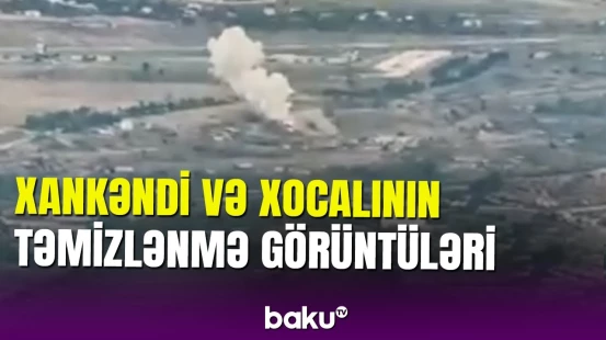 Xocalıda dəqiq zərbə: Xankəndi-Xocalı yolu üzərindəki zenit-raket kompleksləri məhv edilir