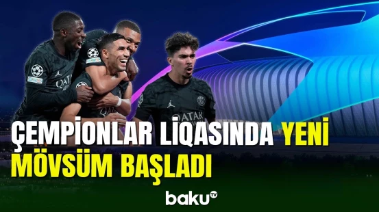 Çempionlar Liqasında ilk turun oyunları keçirilib