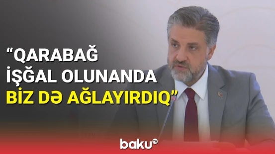 Türkiyə Parlamentindən dəstək çıxışı: Qarabağ zəfərini birgə qeyd etmişik